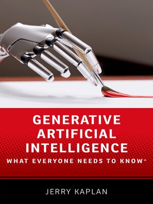 Generative Artificial Intelligence - ebook